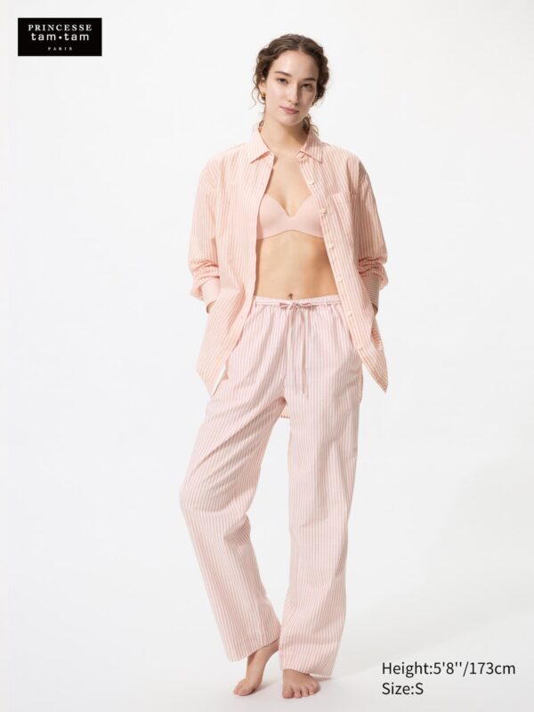 Длинные брюки из хлопчатобумажной вискозы