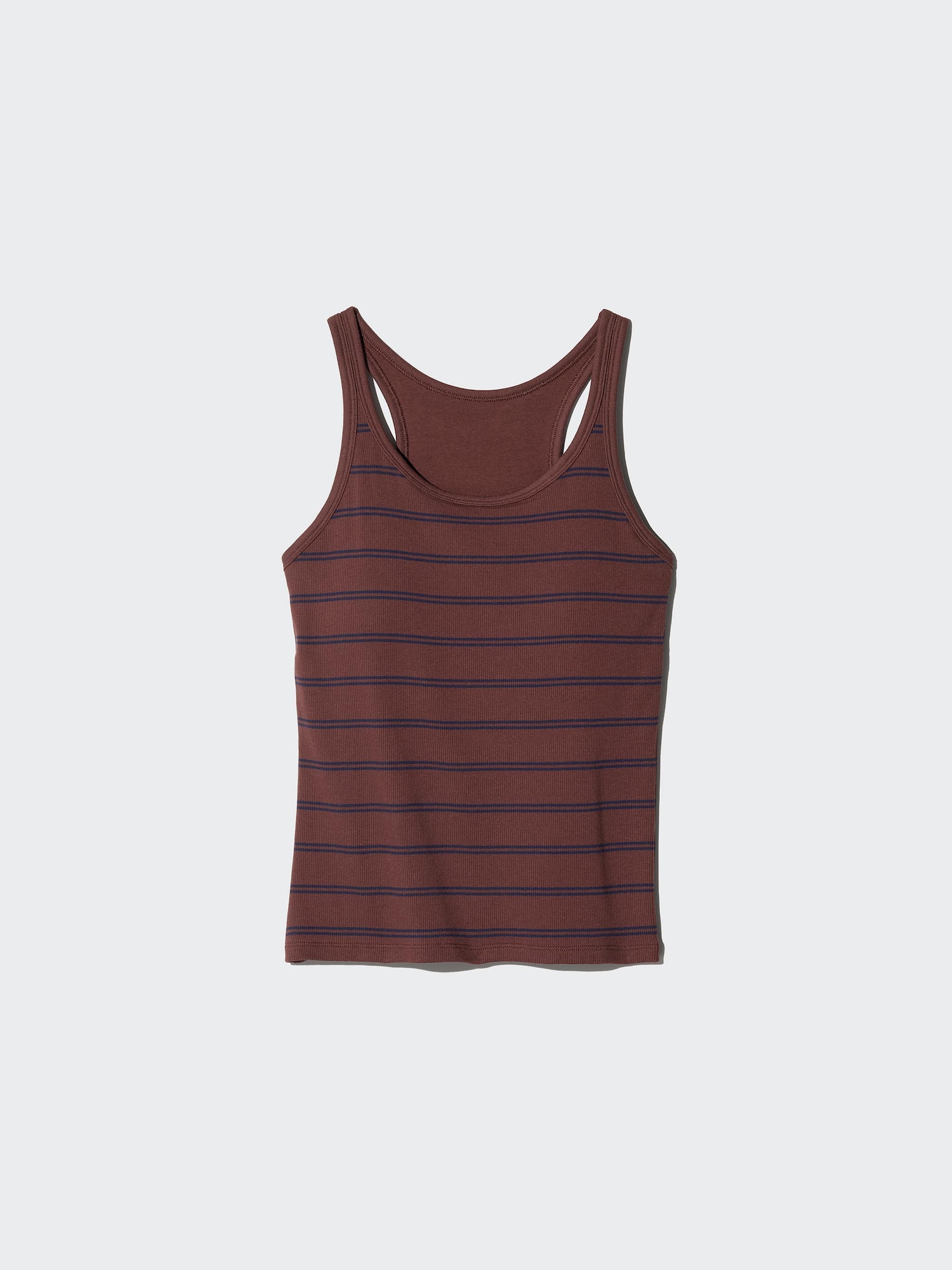 Топ-бюстгальтер с округлой спинкой (в полоску)