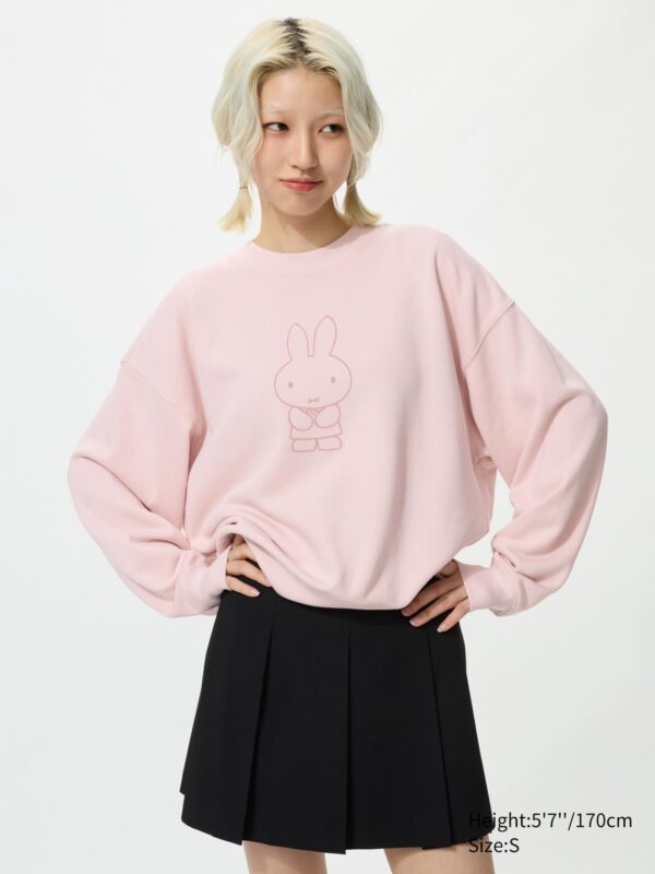 толстовка с рисунком miffy in bloom UT