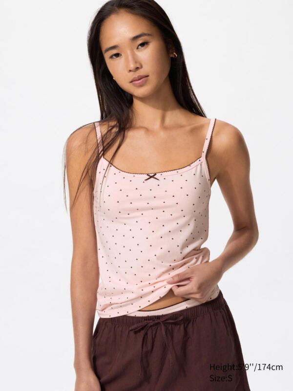 Soft Modal Camisole Heart