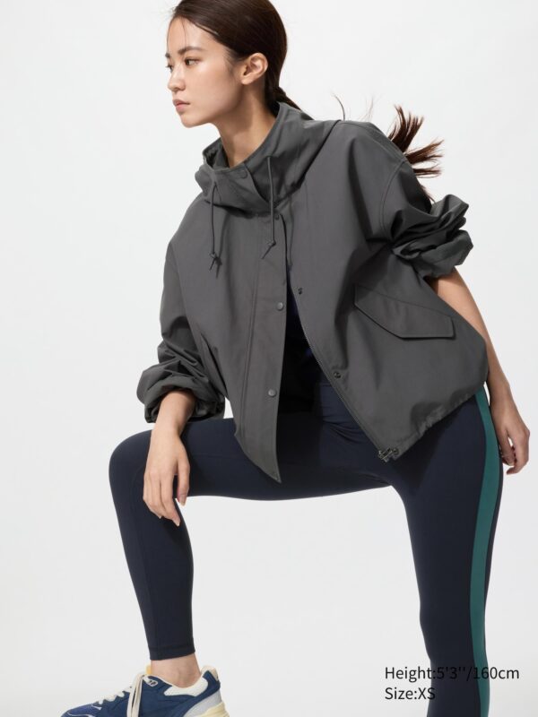 Ультраэластичные активные леггинсы (трапециевидные, укороченные)