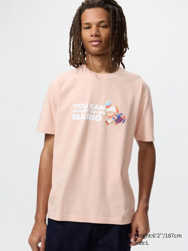 AIRism Cotton Oversized Crew Neck T-Shirt