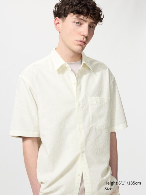 Seersucker Shirt (Short Sleeve)