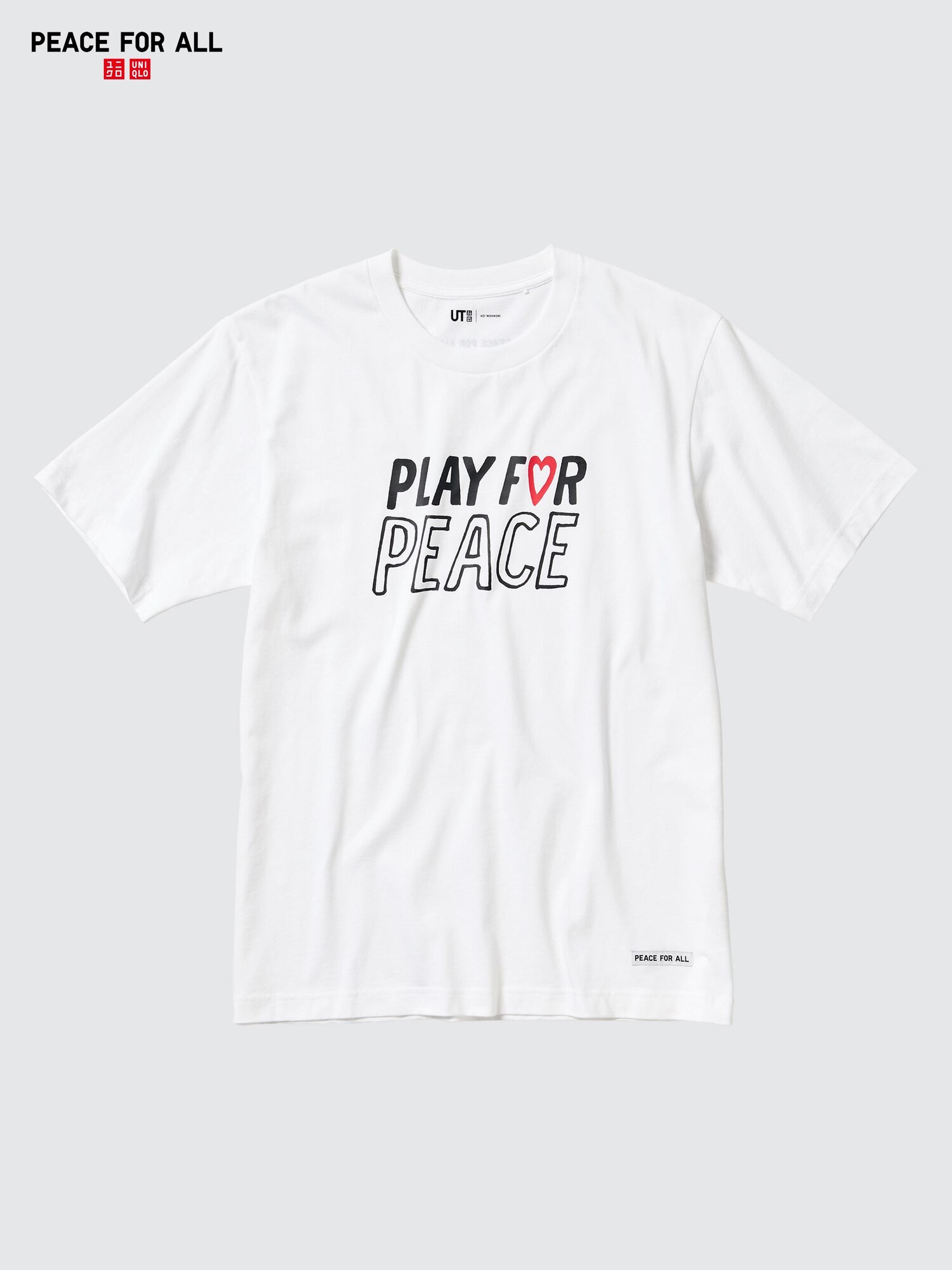 Футболка "МИР ДЛЯ ВСЕХ"/ Кей Нисикори