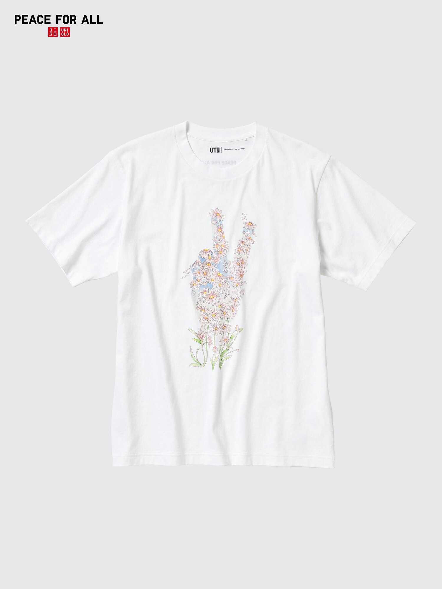 Футболка "МИР ДЛЯ ВСЕХ"/JW Anderson