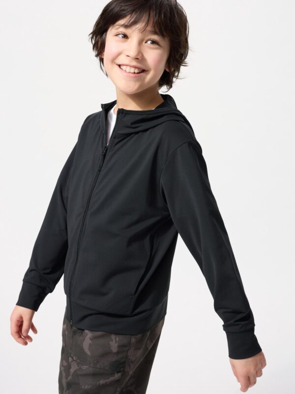 Толстовка с капюшоном на молнии Airism UV Cut