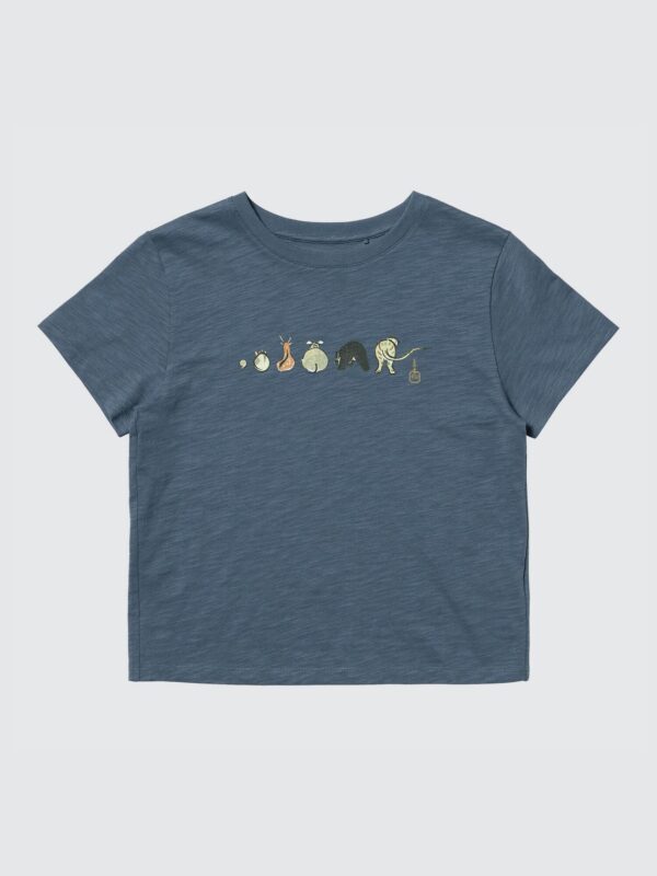 Японский узор (животные) средней/короткой длины