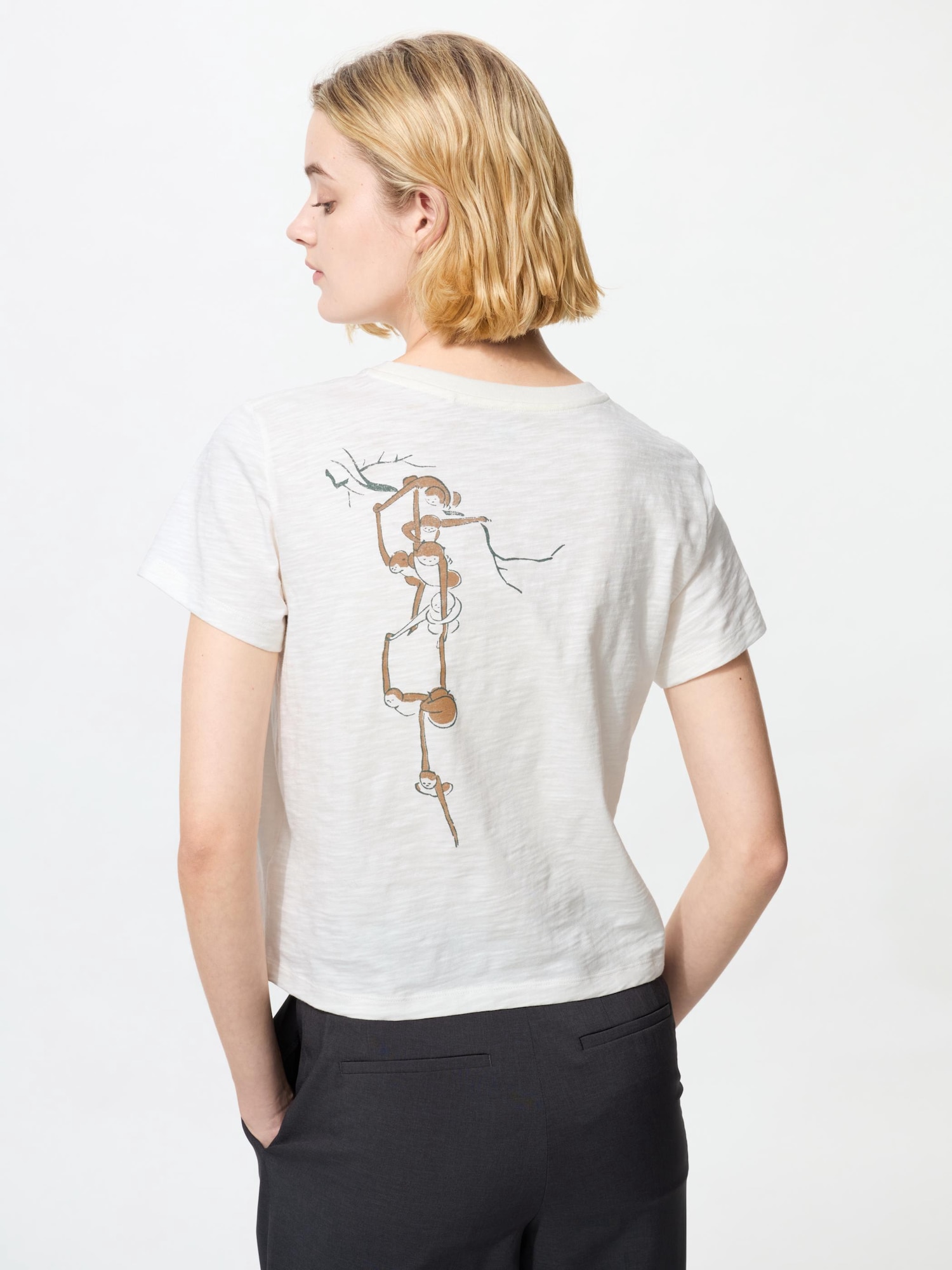 Японский узор (животные) средней/короткой длины