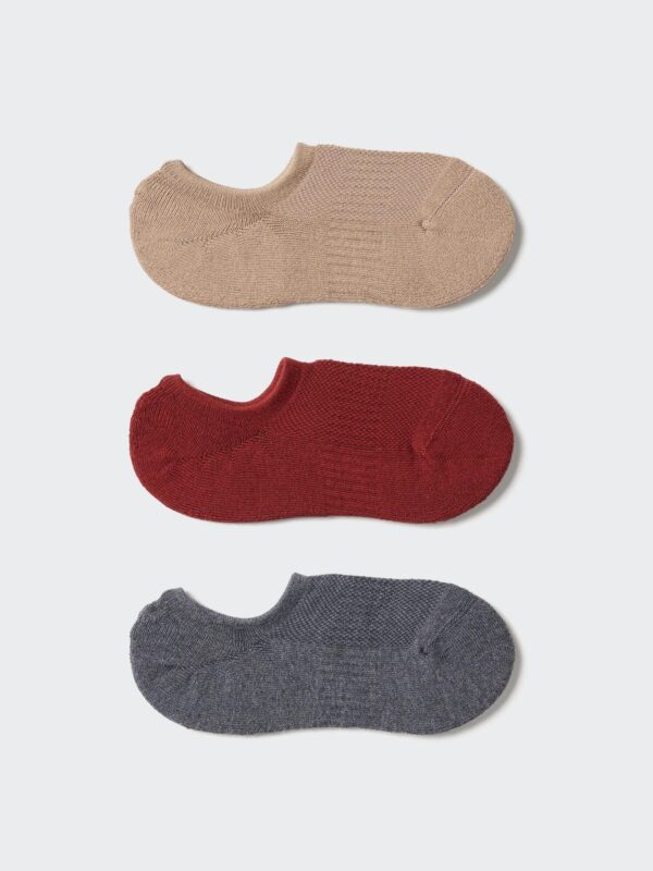 Спортивные очень короткие носки, набор из 3 пар