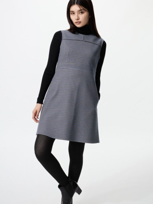 Трикотажные колготки в рубчик Heattech