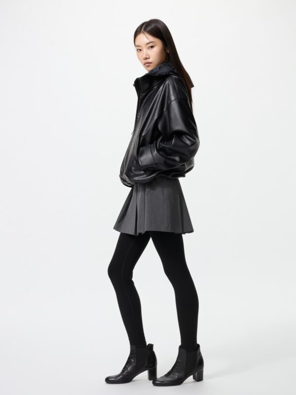 Ультратеплые хлопчатобумажные леггинсы Heattech длиной 10 минут