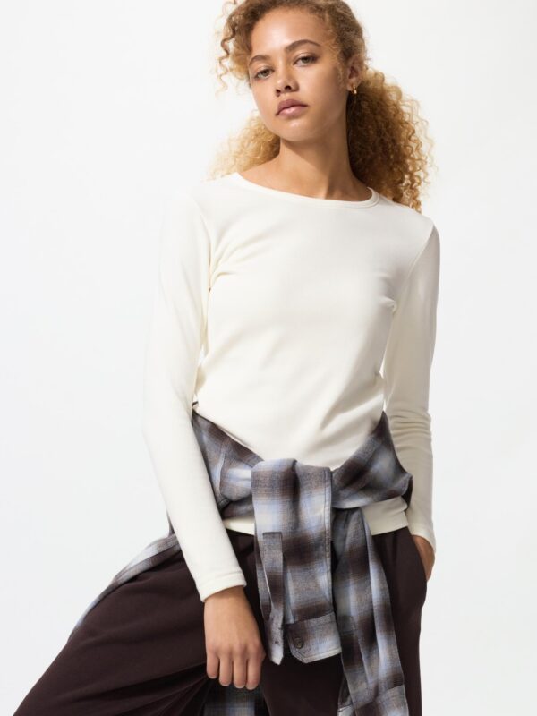 Ультратеплая футболка с круглым вырезом от Heattech