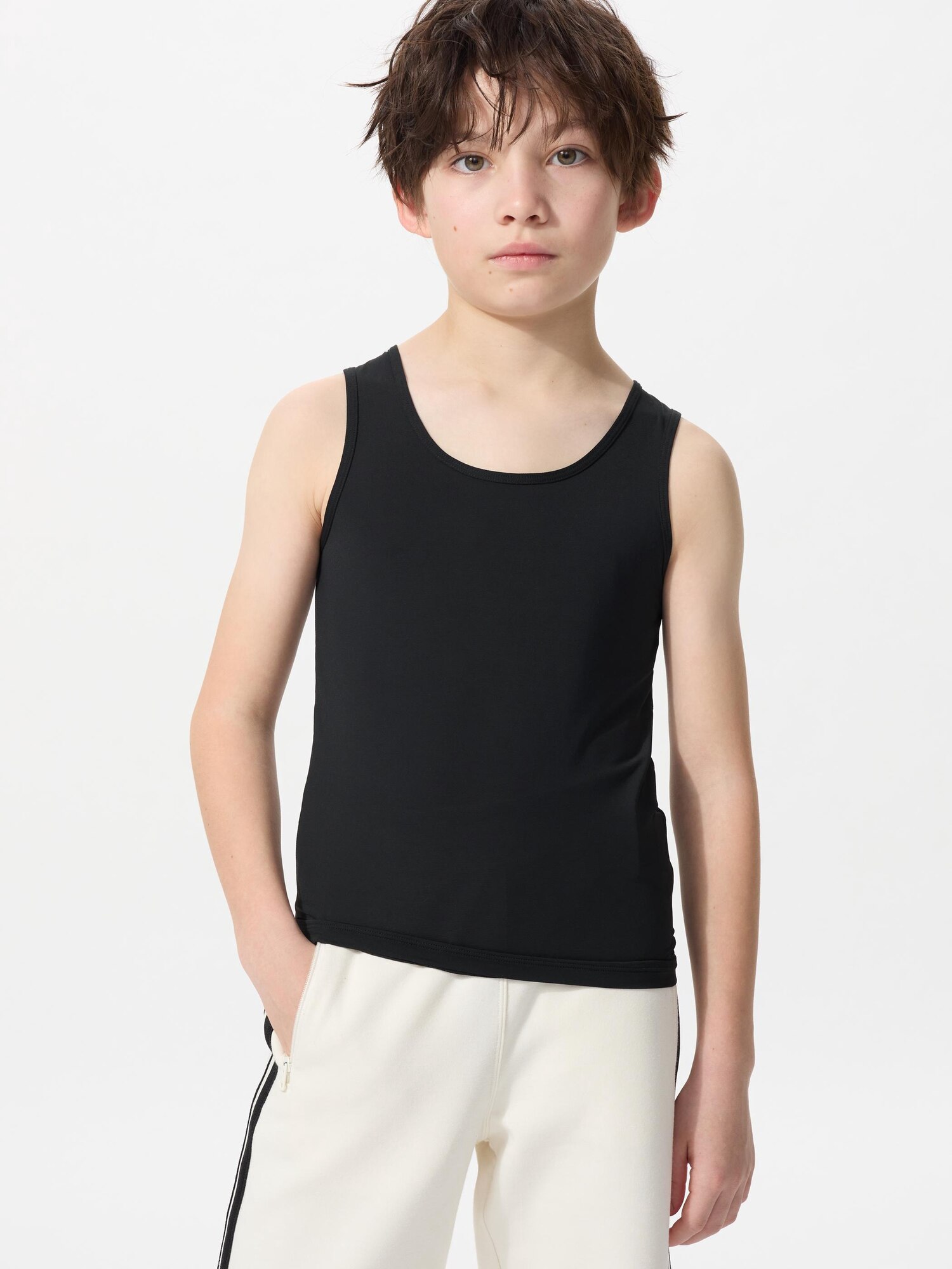 Сетчатая майка Airism на бретелях