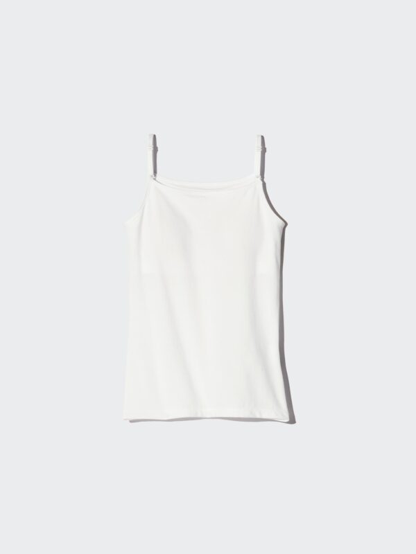 Женская майка-бюстгальтер AIRism из хлопковой смеси