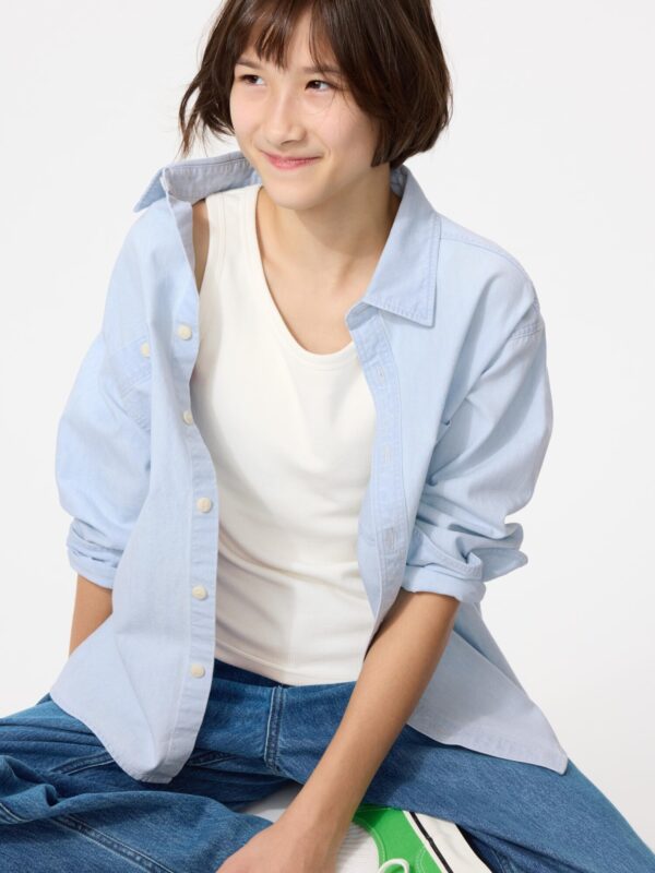 Девочковый бра-топ в рубчик