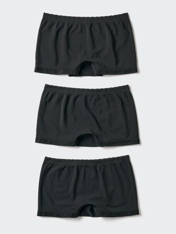 Бесшовные шорты Airism для девочек / 3 шт.