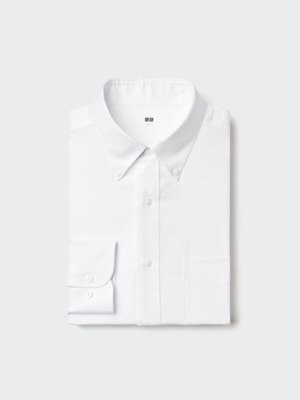 Рубашка Fine Cross Oxford с воротником на пуговицах