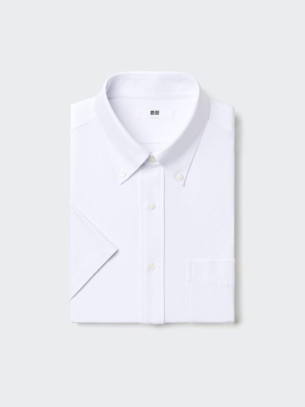 Рубашка из джерси DRY, не требующая глажки, с воротником button-down