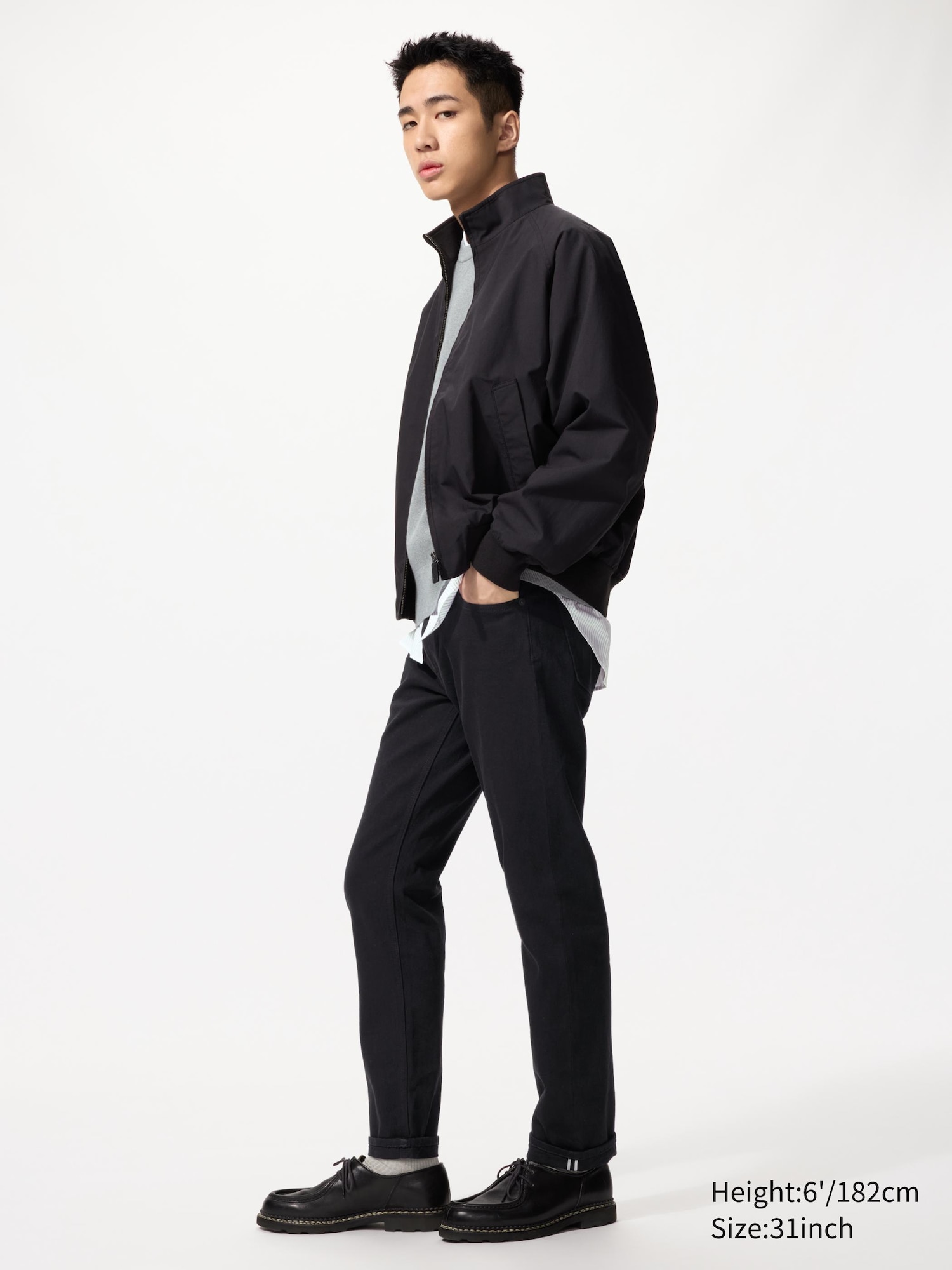 Узкие прямые джинсы / С вырезами