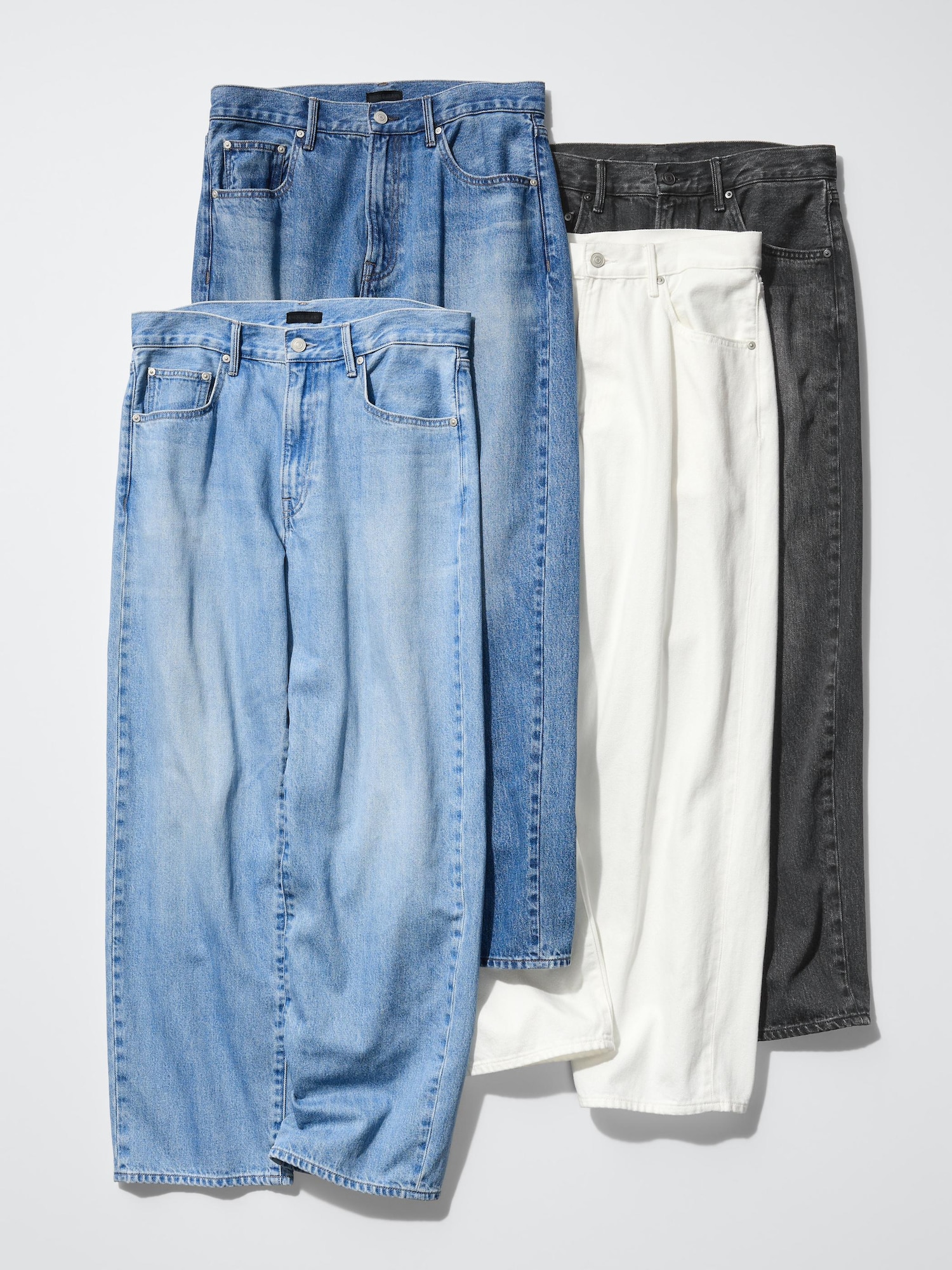 Джинсы-багги / Длинные