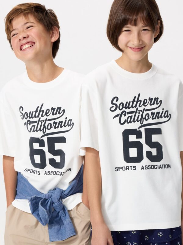 Футболка Airism Cotton Graphic с круглым вырезом