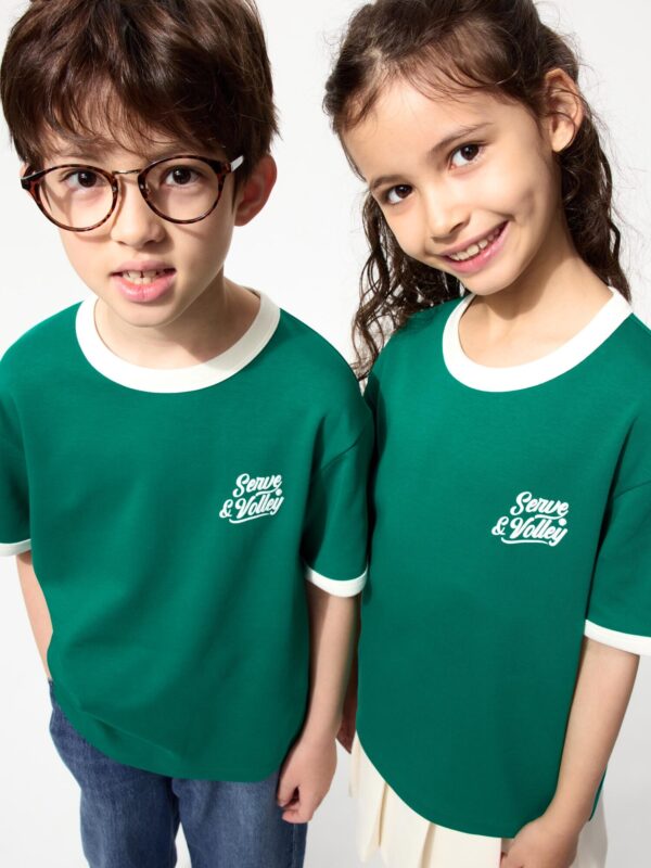 Футболка Airism Cotton с графикой и круглым вырезом