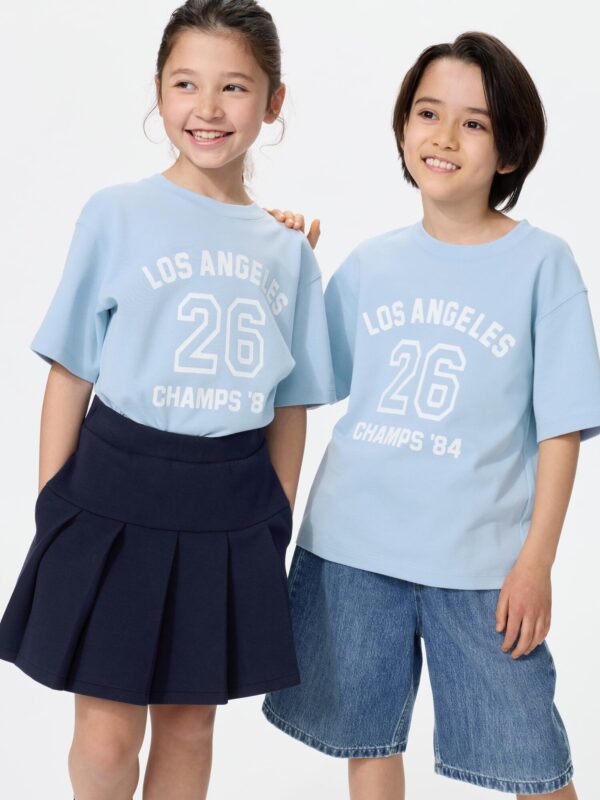 Футболка с графическим принтом Airism Cotton и круглым вырезом