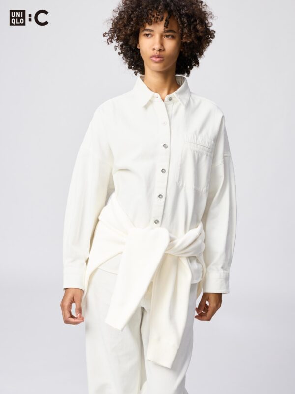 Джинсовая рубашка‑куртка Relax