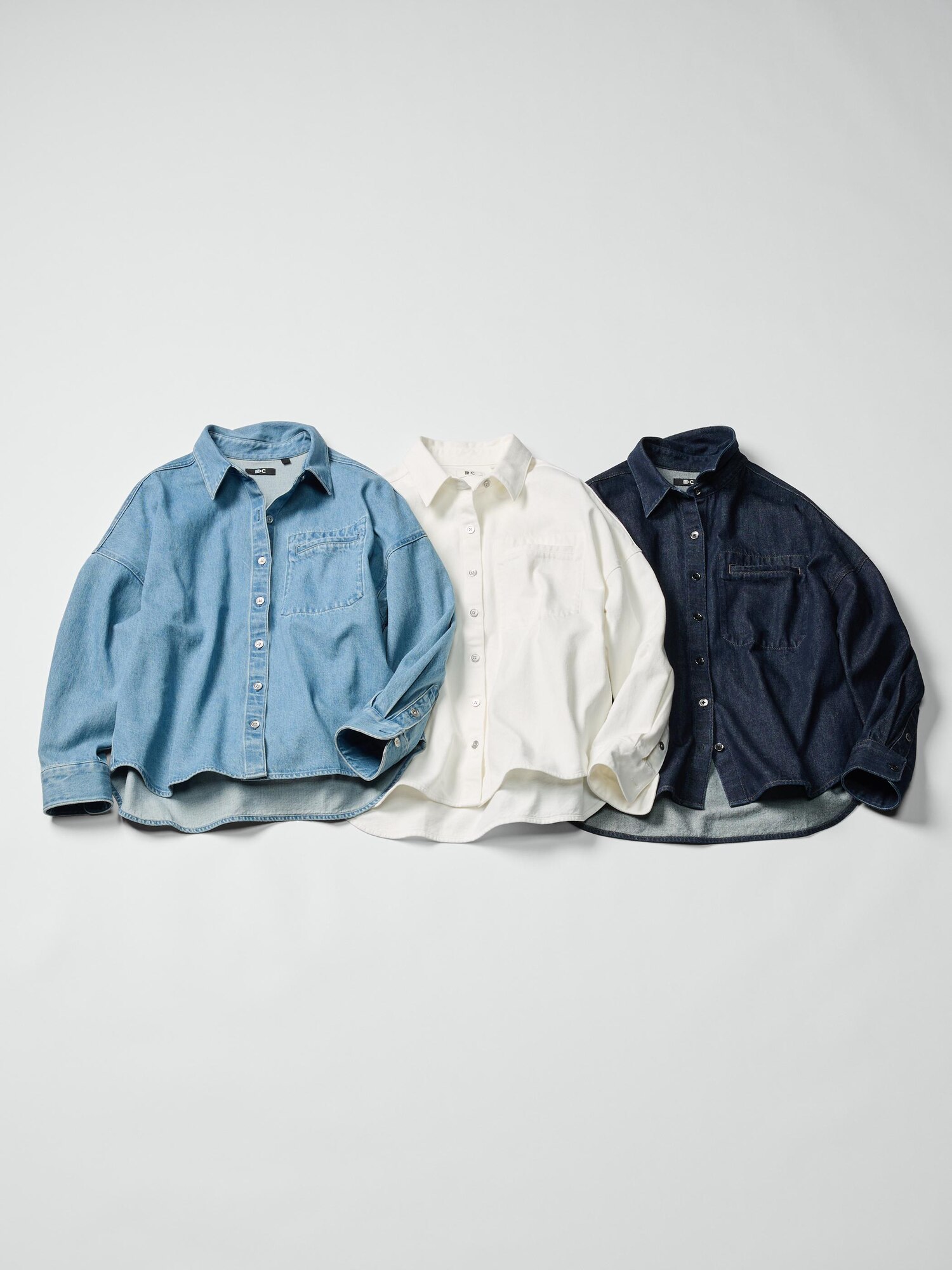 Джинсовая рубашка‑куртка Relax