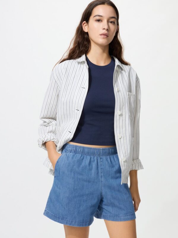 Хлопковые легкие шорты