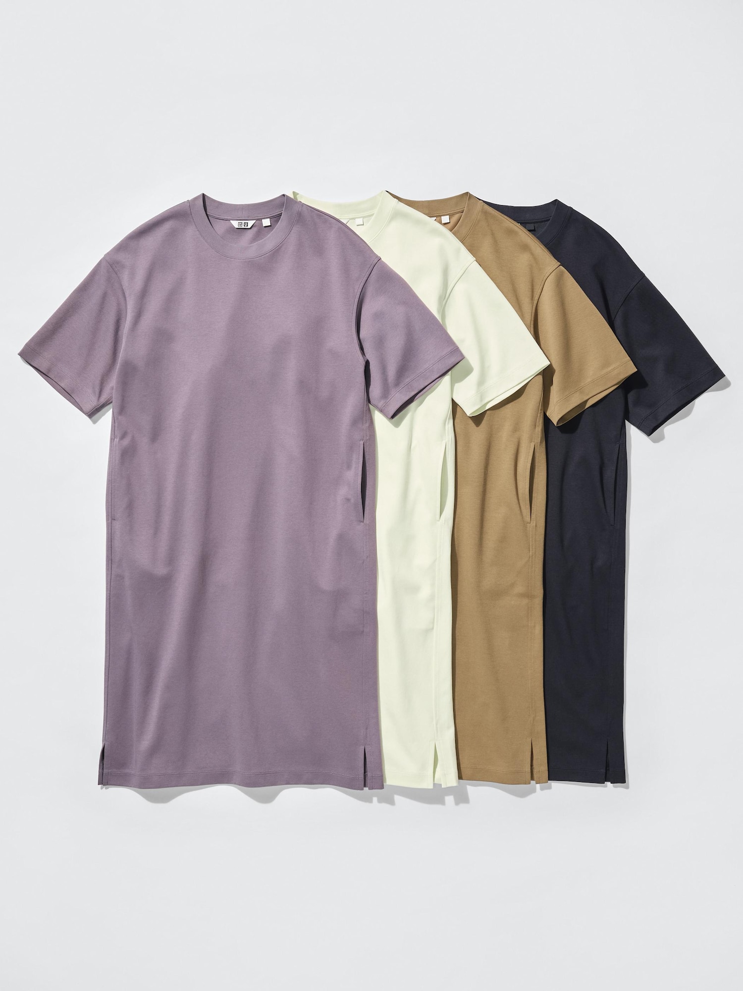 Платье AIRism из хлопка в расслабленном стиле