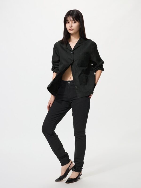 Ультра-эластичные узкие джинсы