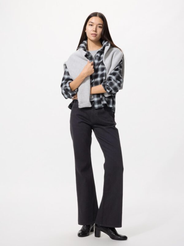 Сапоги укороченные джинсы с длинным рукавом