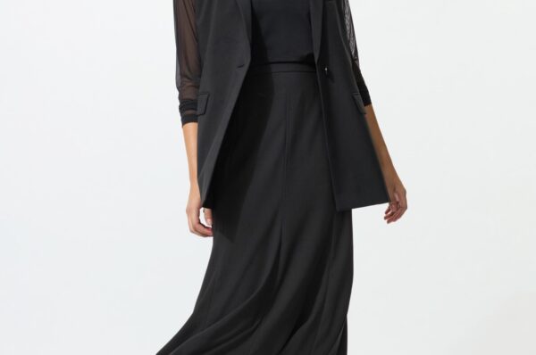 Юбка макси в стиле русалки