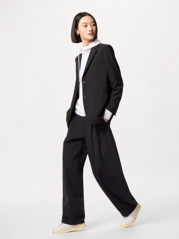 Брюки ультра-эластичной активной широкой длины