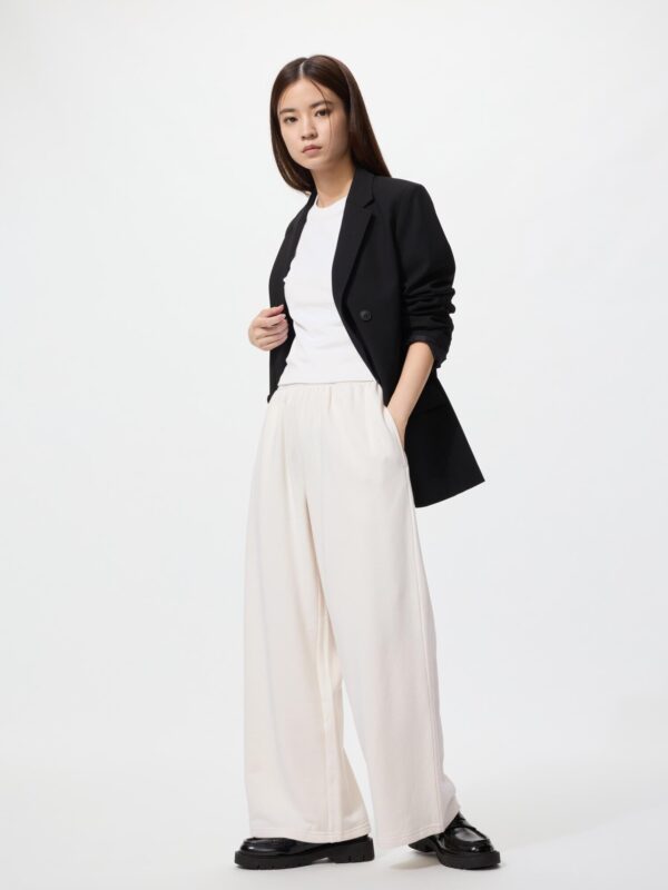 Широкие спортивные брюки/ Короткие