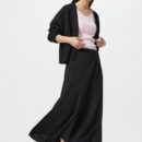 Короткая макси-юбка в стиле русалки