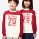 Хлопковая футболка Airism с круглым вырезом и длинными рукавами