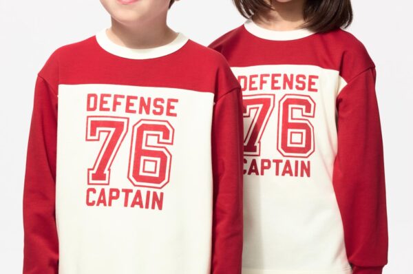 Хлопковая футболка Airism с круглым вырезом и длинными рукавами