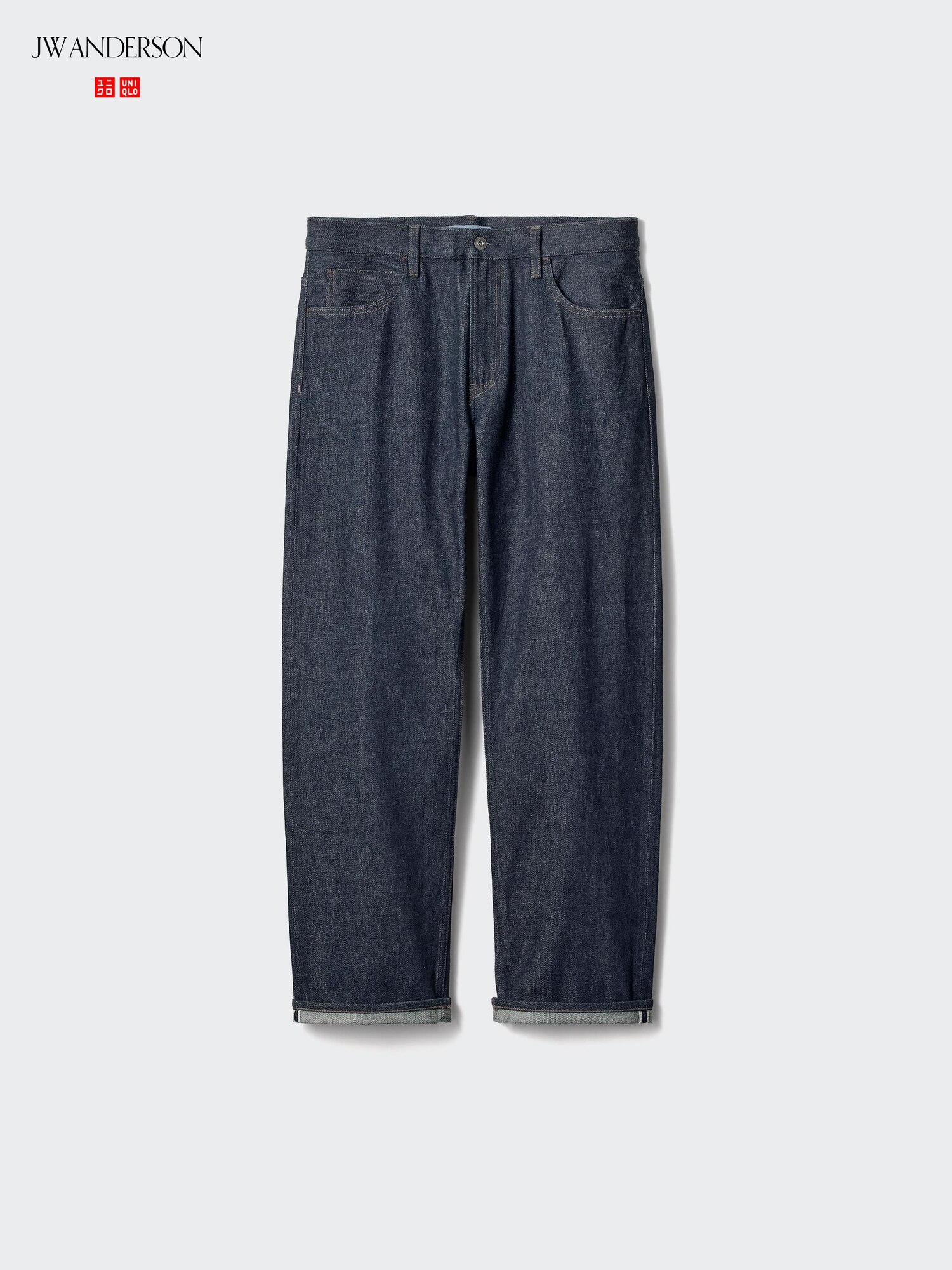 Прямые джинсы/селвидж