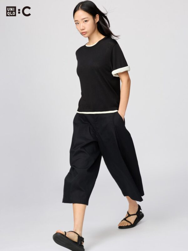 Короткие хлопковые кюлоты