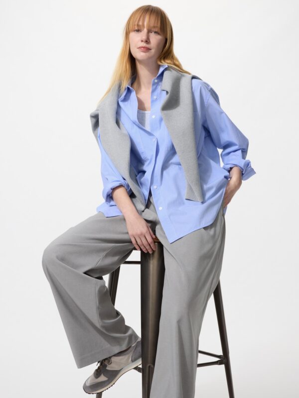 Брюки Easy Tuck удлинённые