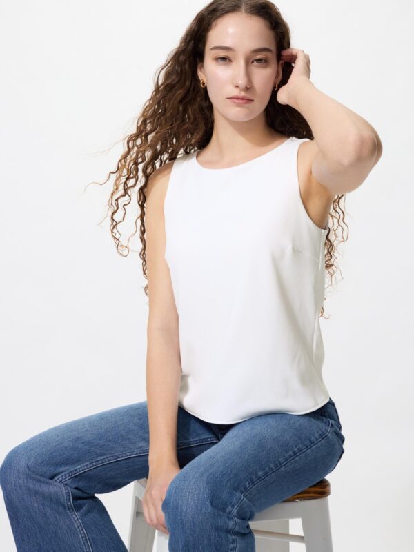 Бра-топ с лодочкой из креп-джерси