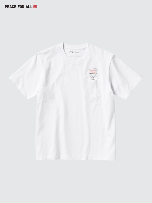 Футболка с графическим принтом PEACE FOR ALL (с коротким рукавом, крой регуляр) Jason Polan