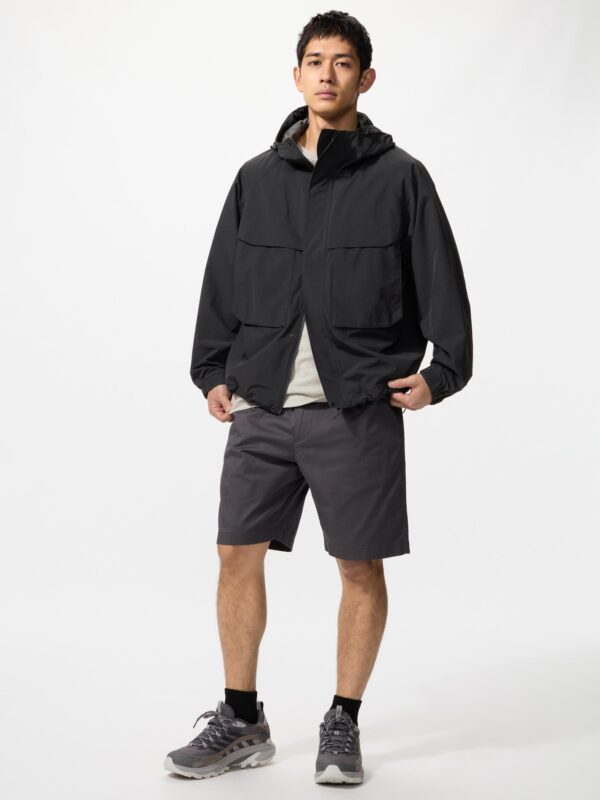 Шорты из эластичной ткани