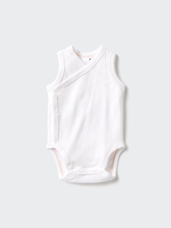Хлопковый бесшовный комбинезон без рукавов BN (60 см)