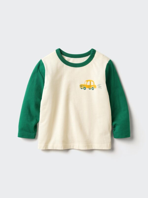 Футболка с круглым вырезом BT (длинный рукав) Автомобиль