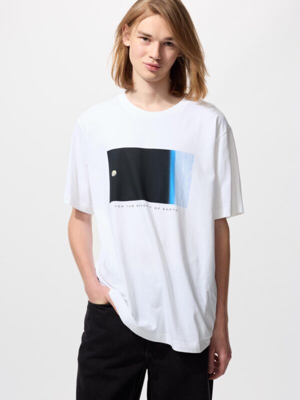 Футболка с графическим принтом PEACE FOR ALL (с коротким рукавом, прямой крой) Artemis 2