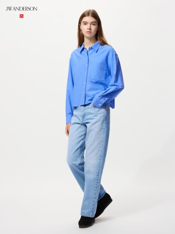 Джинсы прямого кроя