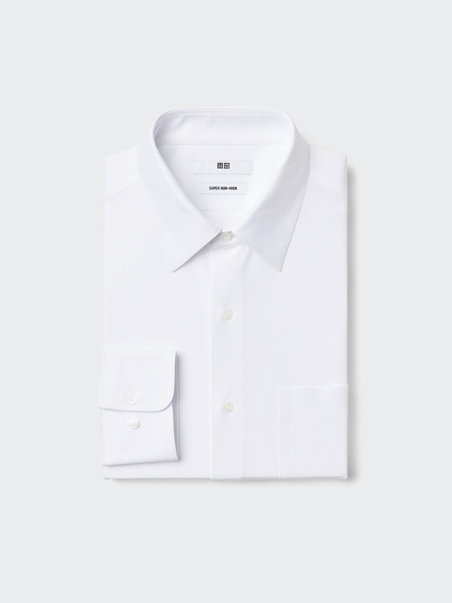 Футболка Super Non-Iron из джерси (с длинными рукавами, с воротником на пуговицах)